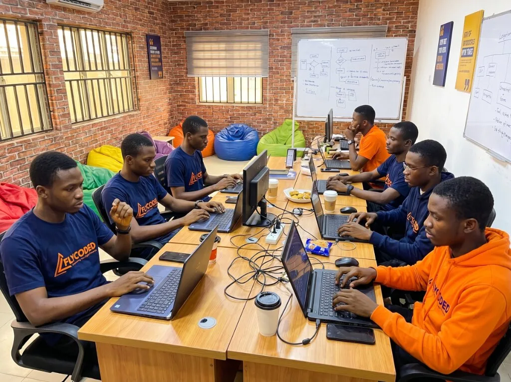 Flycoded team at work